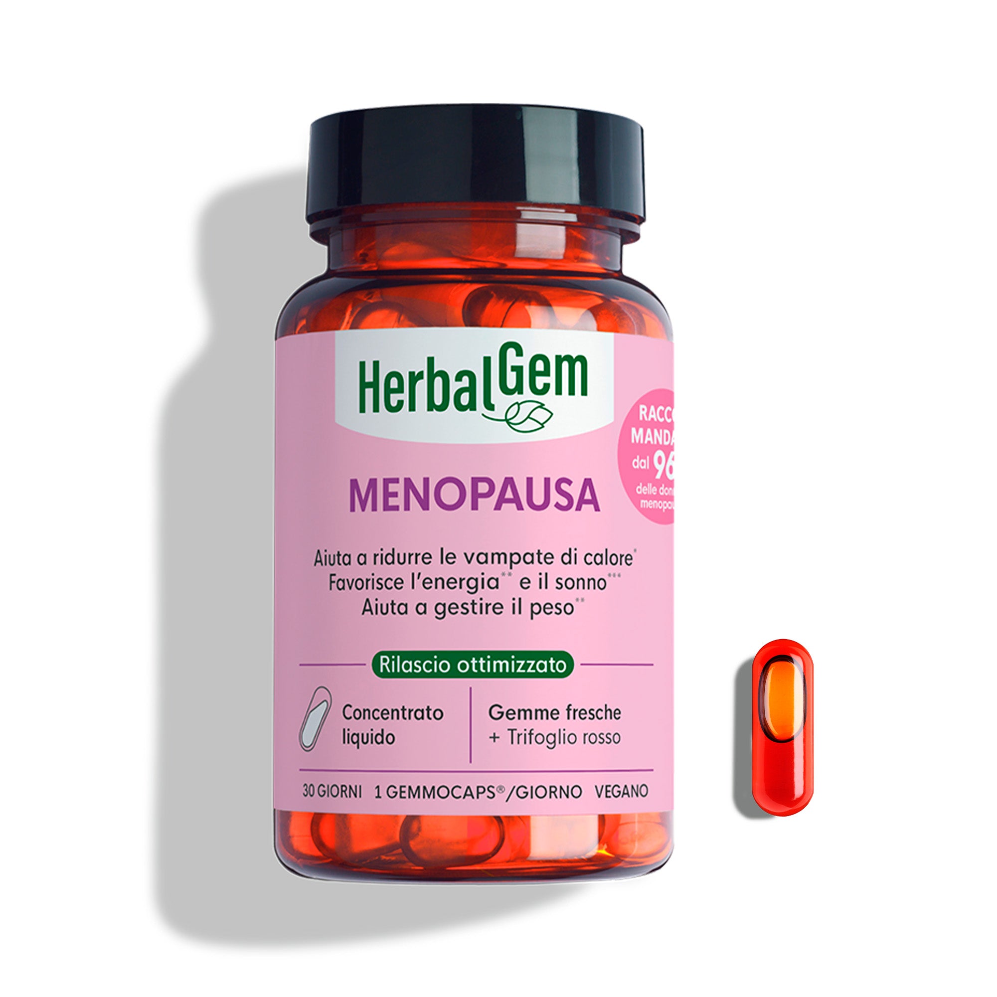 Suplemento alimenticio para la menopausia