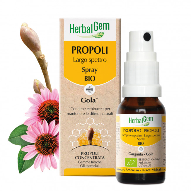 Propoli - Largo spettro - Spray - 15 ml | Herbalgem
